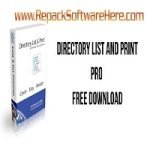 Directory List Print Pro 4.25 PC Software