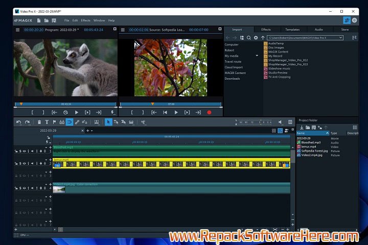 MAGIX Video Pro X15 v 21.0.1.193 PC Software