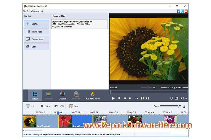 AVS Video Re Maker 6.5.1.254 PC Software