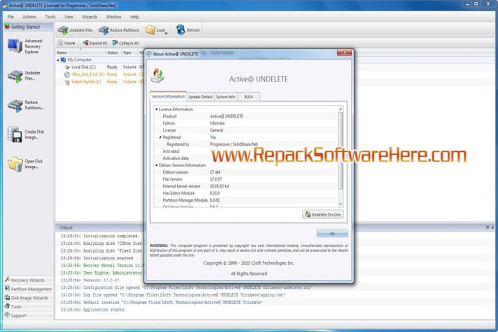 Active Undelete Ultimate v18.0.9.0 PC Software