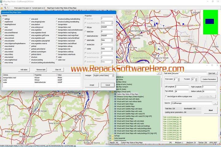 All Map Soft Offline Map Maker v1.0 PC Software