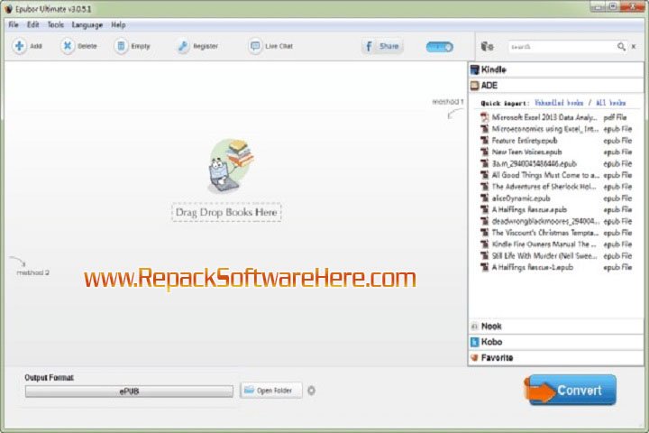 Any eBook Converter v1.2.1 Portable PC Software