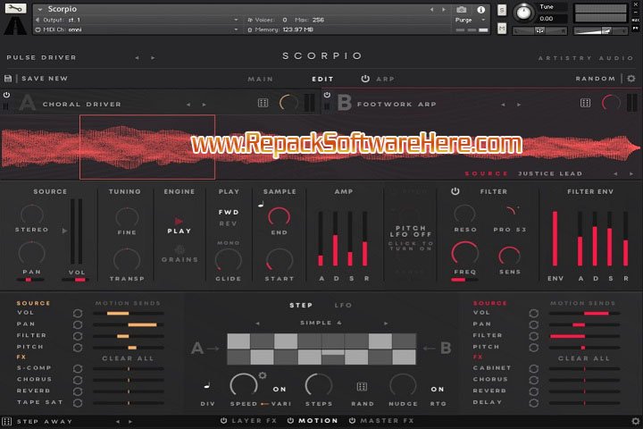 Artistry Audio Scorpio KONTAKT v1.0 PC Software