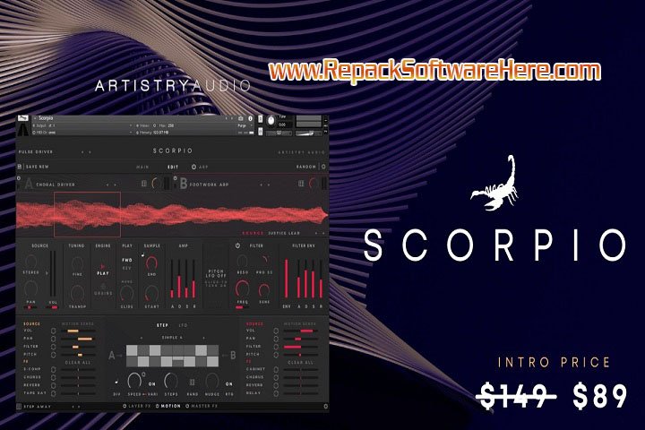 Artistry Audio Scorpio KONTAKT v1.0 PC Software