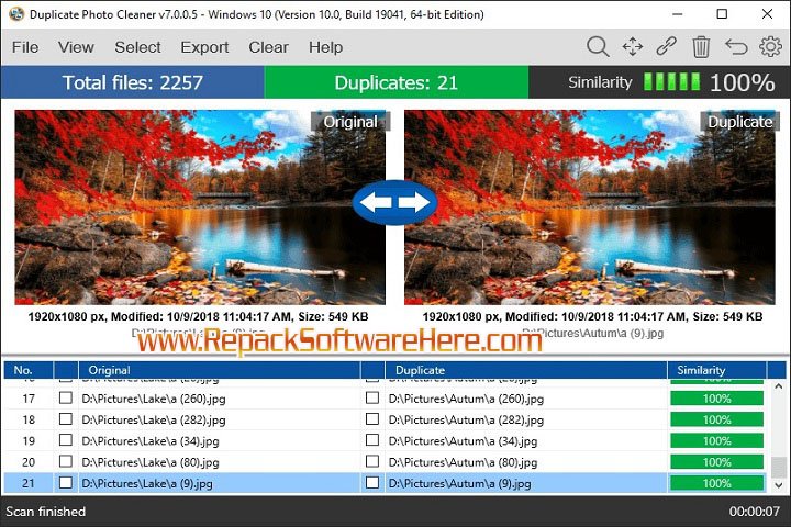 Duplicate Photo Cleaner v7.2.0.9 PC Software