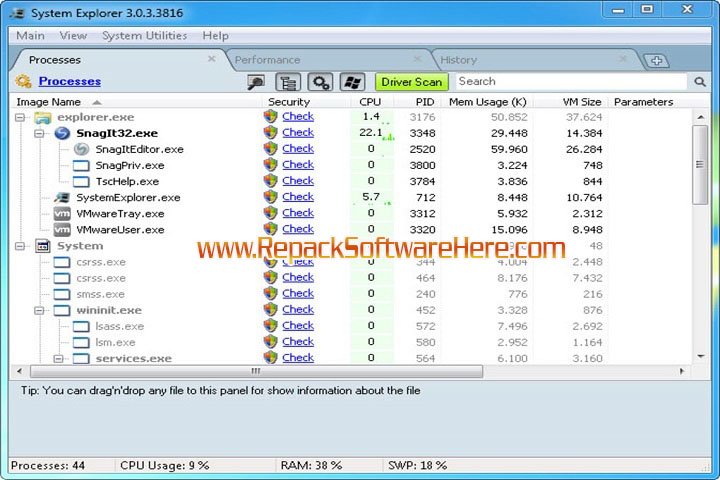 Explorer fab 3.0.0.1 PC Software