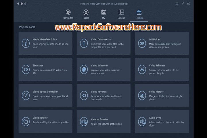 Fone Paw Video Converter Ultimate v 7.2.0 PC Software