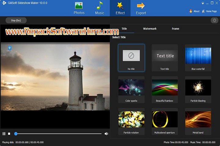 GiliSoft Slide Show Maker 12.2.0 PC Software