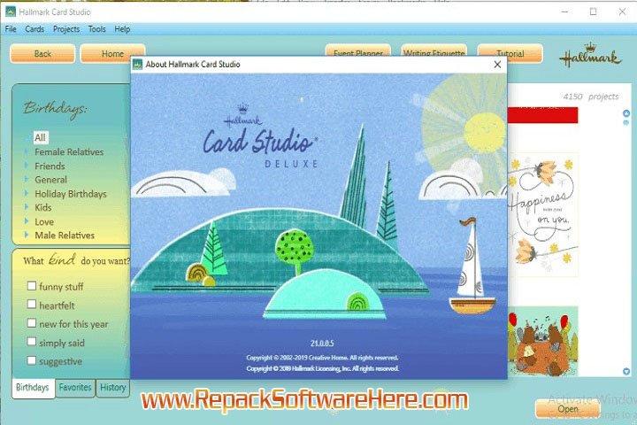 Hallmark Card Studio Deluxe v22.0.0.4 PC Software