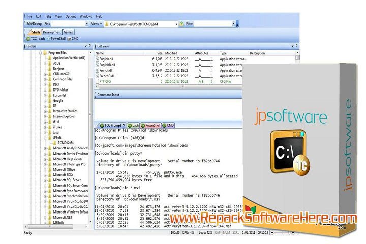 JP Software Take Command 28.02.17x64 Multilingual PC Software