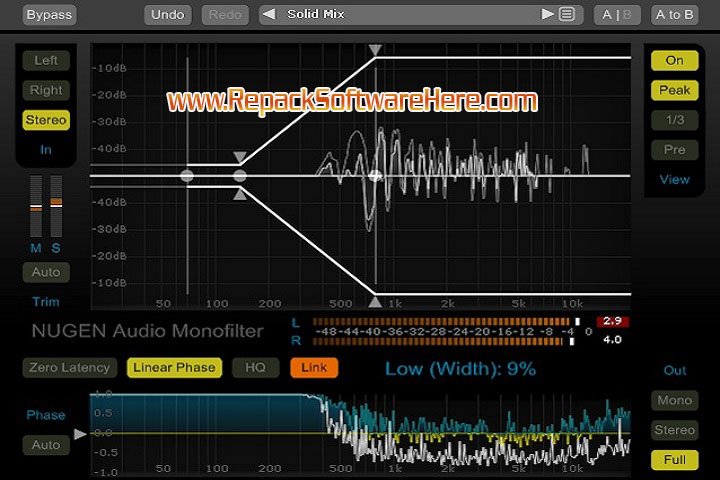 NUGEN Audio Mono filter v 4.2.0.0 PC Software