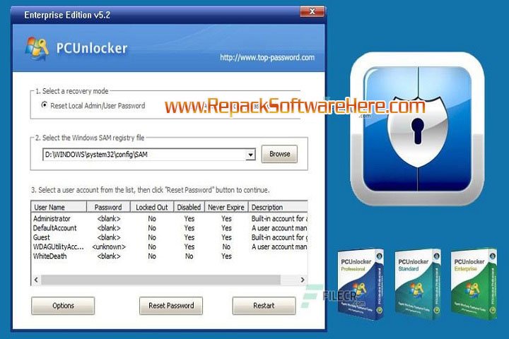 PC Un locker Enterprise Edition 5.6 PC Software