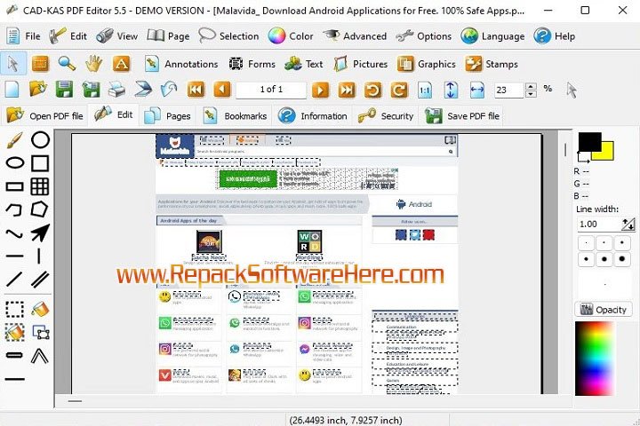 PDF Redactor Pro 1.2.0.4 PC Software