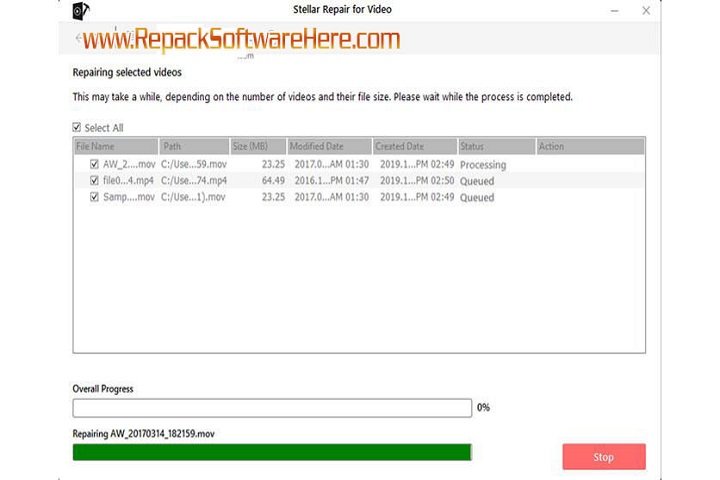 Stellar Repair for Video 6.7.0.0 x64 PC Software