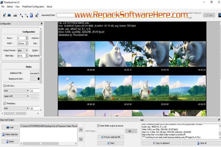 Video Thumbnails Maker Platinum 17.1.0.1 PC Software