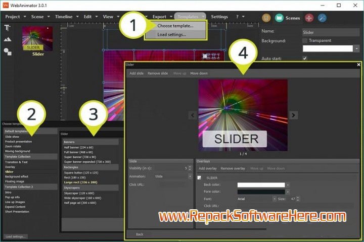 Web Animator Plus 3.0.6 PC Software