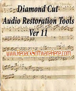 Diamond Cut Audio Restoration Tools 11.0 PC Software