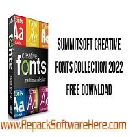 Summit Soft Traditional Creative Fonts Collection 2022 PC Software