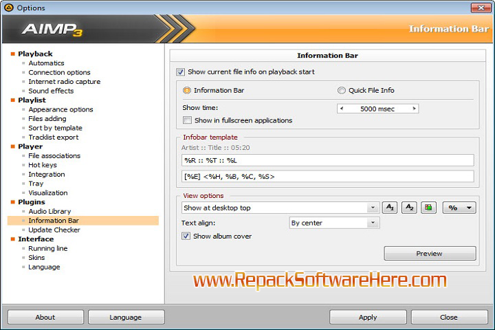 AIMP5.40.2683 Installation