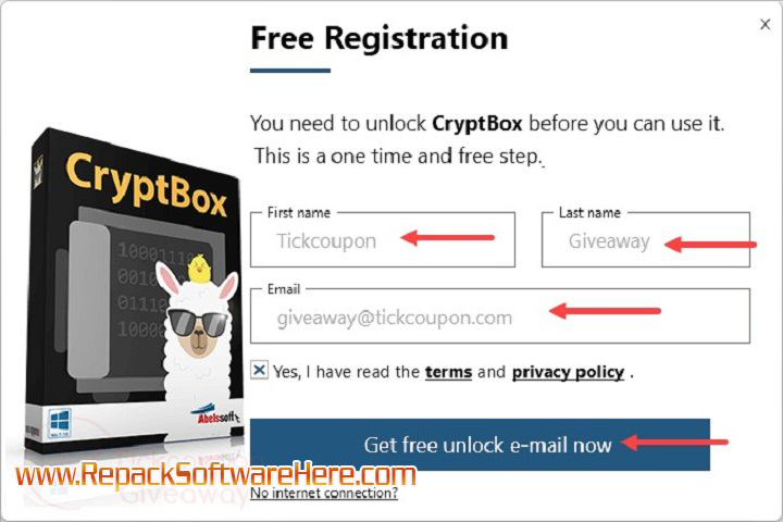 Abelssoft CryptBox 2026 interface