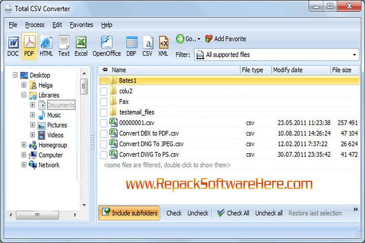 Advanced CSV Converter 7.70 PC Software