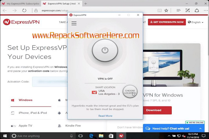 ExpressVPN Installation