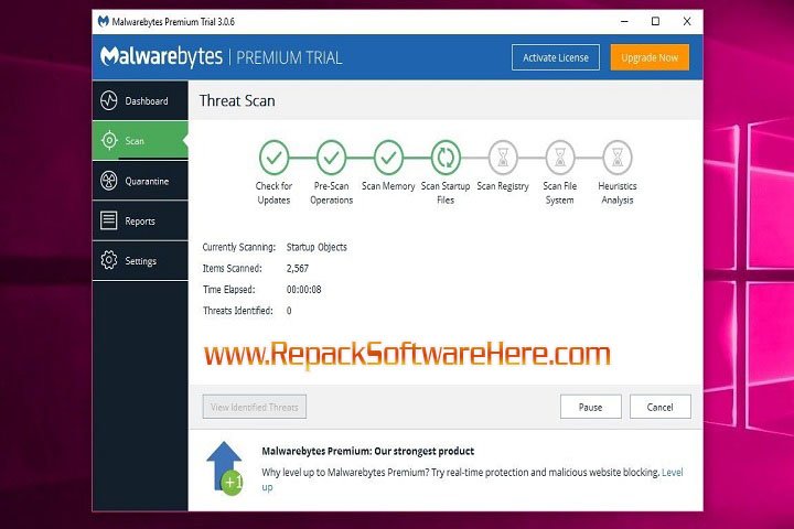 Antivirus Removal Tool features