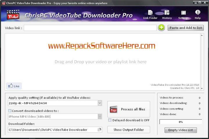 Chris PC Video Tube Downloader Pro 15.25.0607 Multilingual PC Software