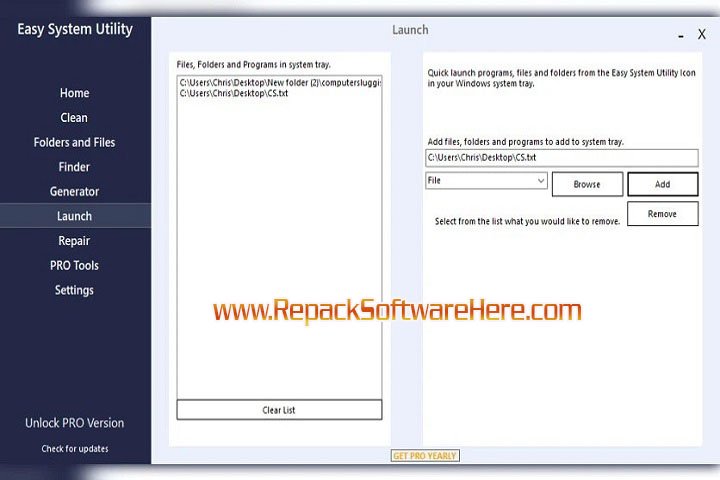 Easy System Utility Pro 1.1.38 PC Software