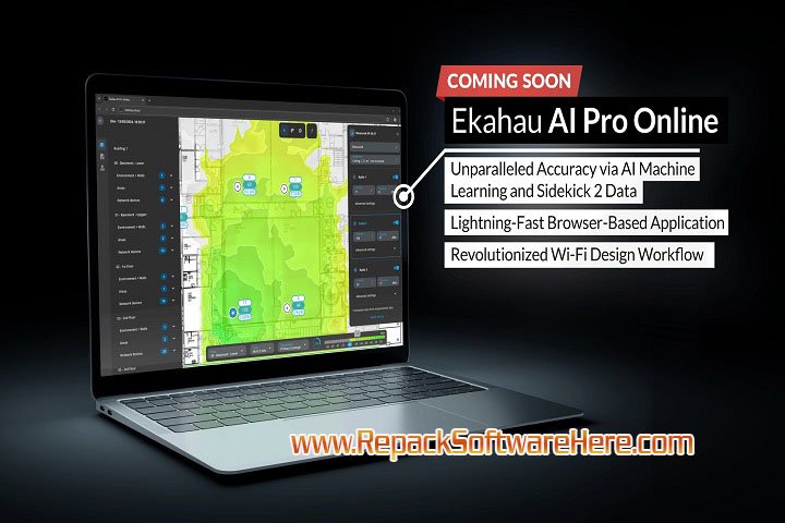 Ekahau AI Pro interface