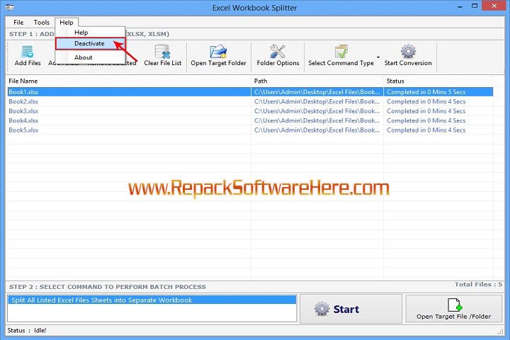Excel Splitter Pro 1.1 Multilingual PC Software
