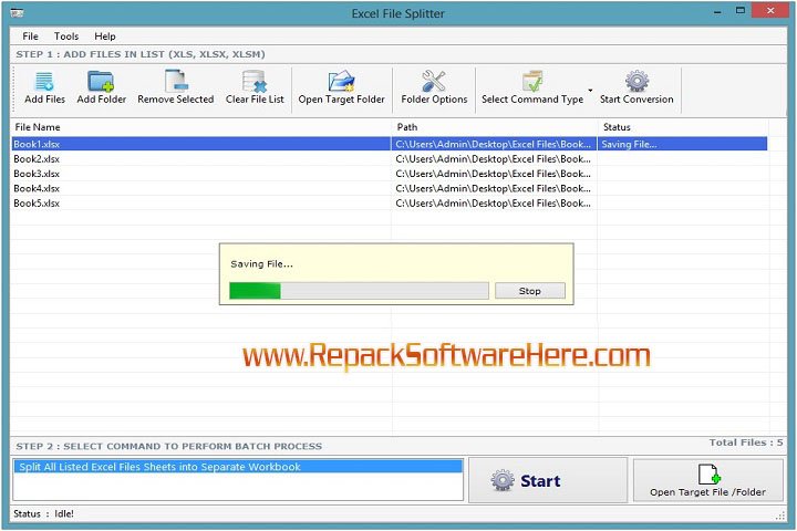 Excel Splitter Pro 1.1 Multilingual PC Software