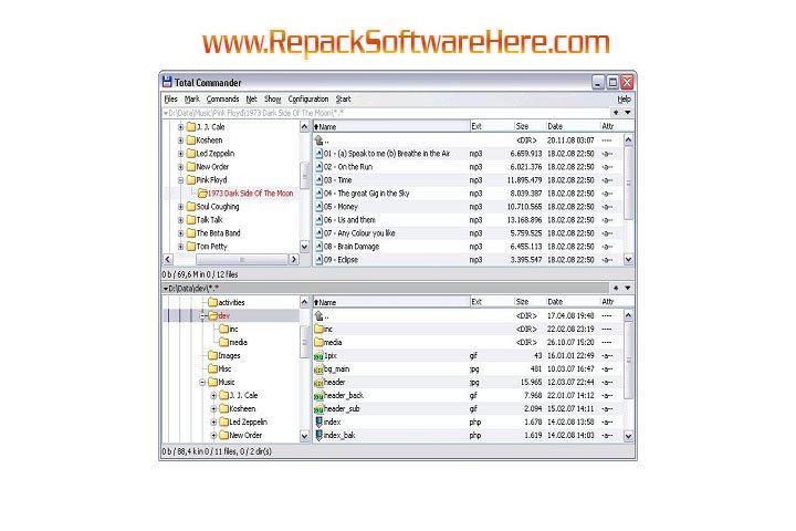 Total Commander 11.55 RC6 Multilingual PC Software