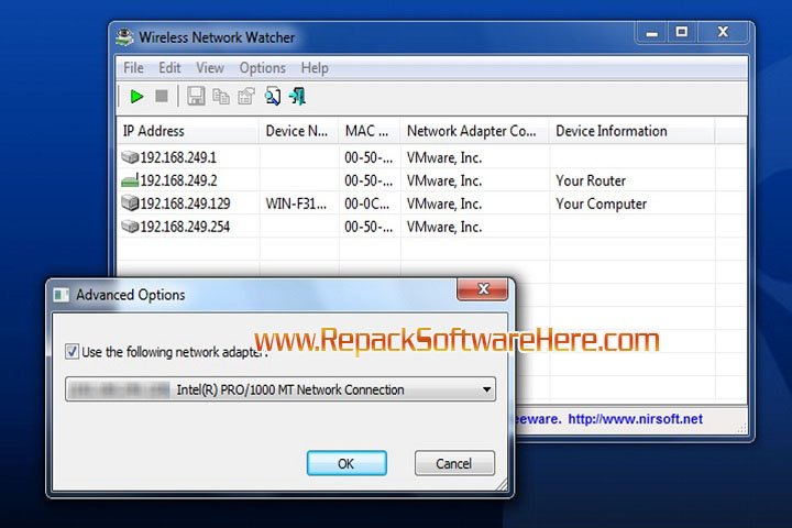 WirelessNetworkWatcher2.43 PC Software